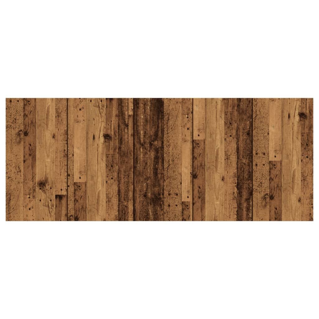 Hoofdeinde 200x1,5x80 cm Bewerkt Hout Oud Houtkleurig - 34% Korting