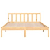 vidaXL Bedframe massief grenenhout 160x200 cm