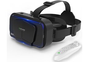 VR-bril 3D voor Android/iOS Telefoons 5-7 inch - Met Afstandsbediening & Anti-blauw Licht - 33% Korting!