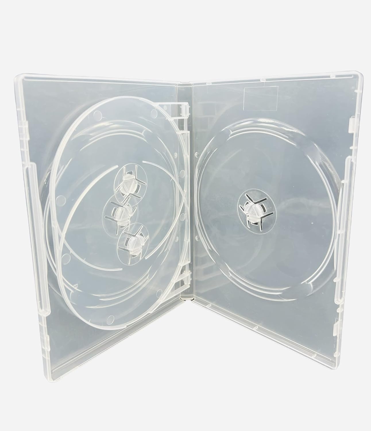 DVD & Blu-ray Hoezen 100 Stuks voor 4 Discs | 14mm Rug | Transparant - 34% Korting