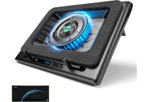 Laptop Koeler met Turbo Ventilator & Touch Bediening (54% Korting)