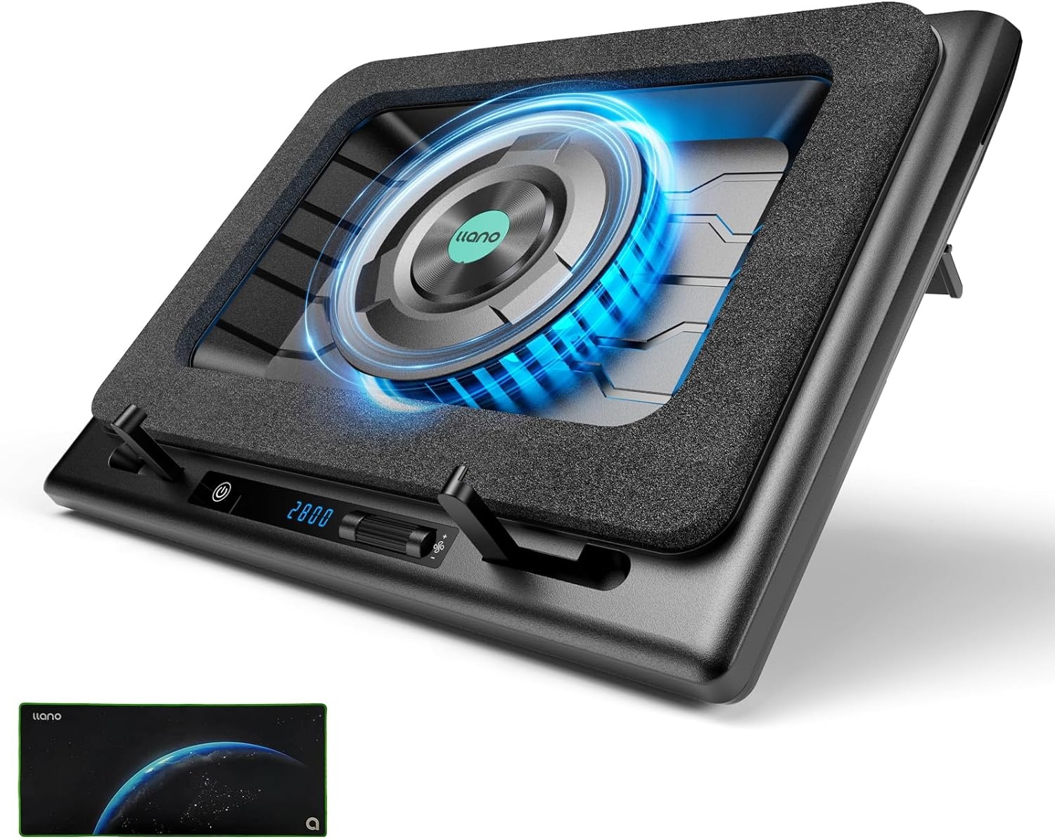 Laptop Koeler met Turbo Ventilator & Touch Bediening (54% Korting)