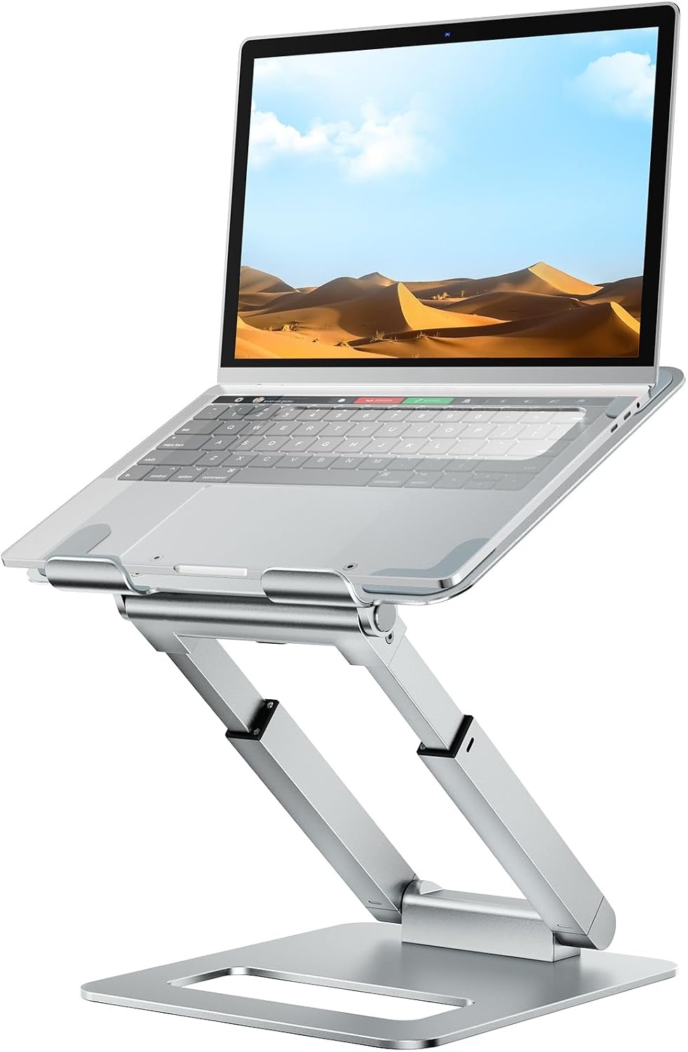 Ergonomische Laptopstandaard Zilver - 34% Korting