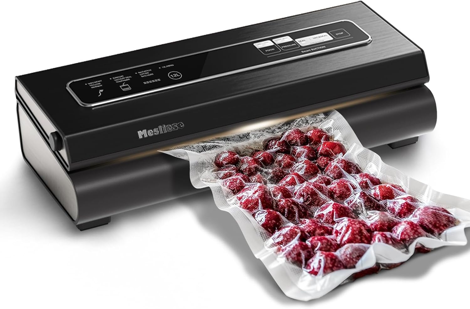 Vacuümmachine 90 kPa Donkergrijs - 35% Korting