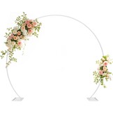 Gouden Ronde Achtergrond Standaard 201x238 cm - 34% Korting