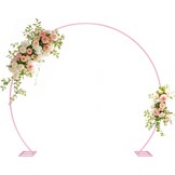 Gouden Ronde Achtergrond Standaard 201x238 cm - 34% Korting
