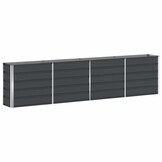 Plantenbak Staal Antraciet 320x40x75 cm - 35% Korting