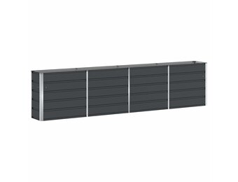Plantenbak Staal Antraciet 320x40x75 cm - 35% Korting