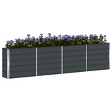 Plantenbak Staal Antraciet 320x40x75 cm - 35% Korting