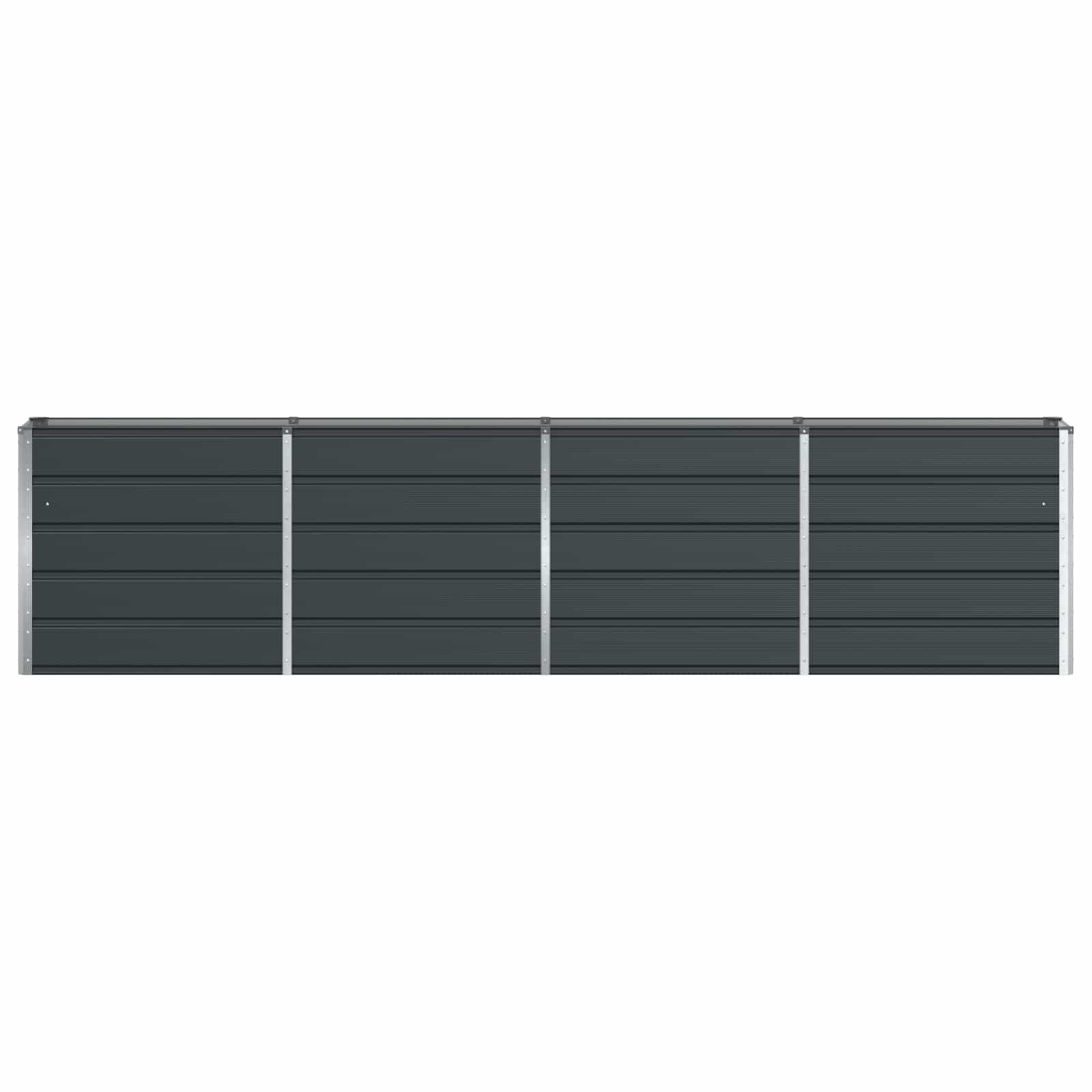 Plantenbak Staal Antraciet 320x40x75 cm - 35% Korting