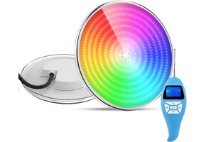 PAR56 LED Zwembadverlichting RGB Kleurveranderend 35W IP68 Waterdicht Ultra Plat 17,6cm 12V - 34% Korting