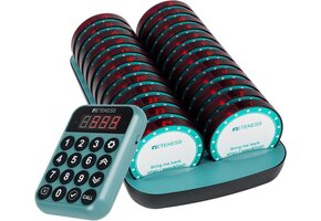 Restaurant Pager Systeem met 24 pagers - 400m Bereik - 35% Korting