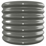 Plantenbak Gegalvaniseerd Staal Grijs 332x40x36 cm - 34% Korting