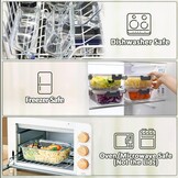 Glazen Vershoudbakjes Set (10 stuks) - Ideaal voor Maaltijdbereiding - Nu 34% Korting!