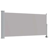 VidaXL Uittrekbaar Tuinscherm 120x300 cm Grijs - 34% Korting