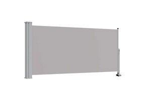 Uittrekbaar Tuinscherm Grijs 120x300 cm - 45% Korting!