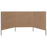VidaXL Windscherm 3-panelen Taupe - 400x160 cm - 59% Korting!