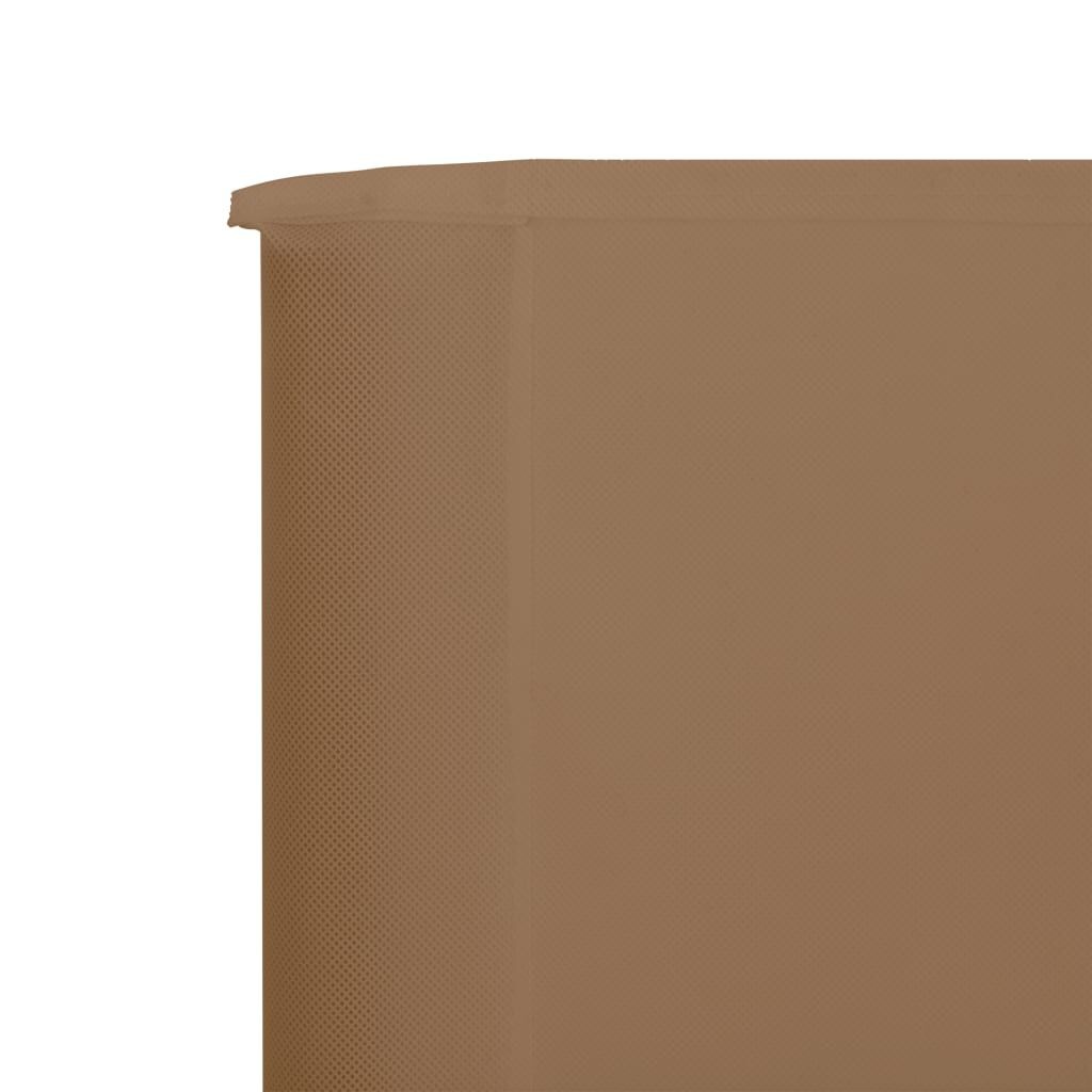 VidaXL Windscherm 3-panelen Taupe - 400x160 cm - 59% Korting!