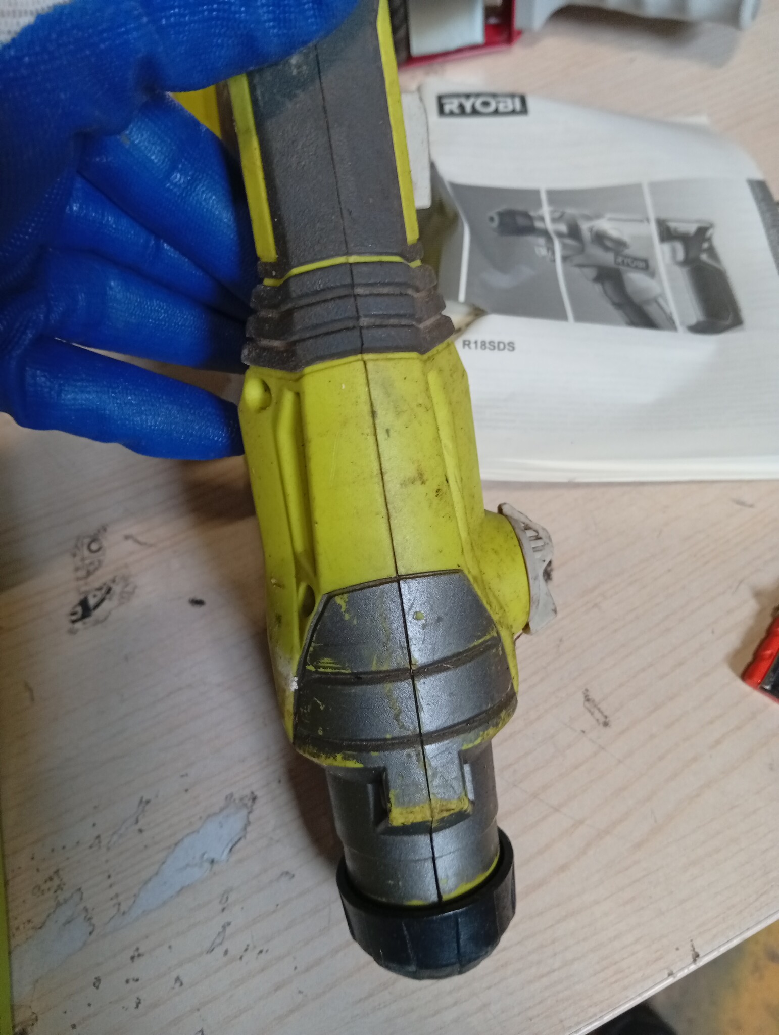 Ryobi Accu-Combihamer R18SDS-0 18V ONE+ SDS-Plus - 59% Korting