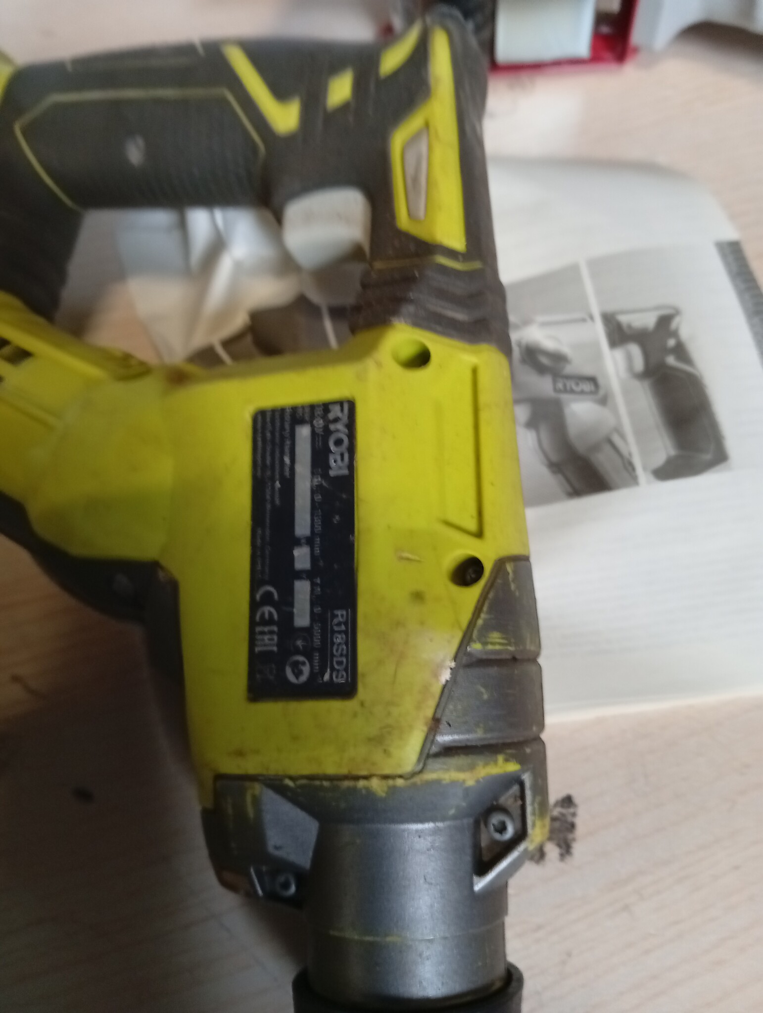 Ryobi Accu-Combihamer R18SDS-0 18V ONE+ SDS-Plus - 59% Korting
