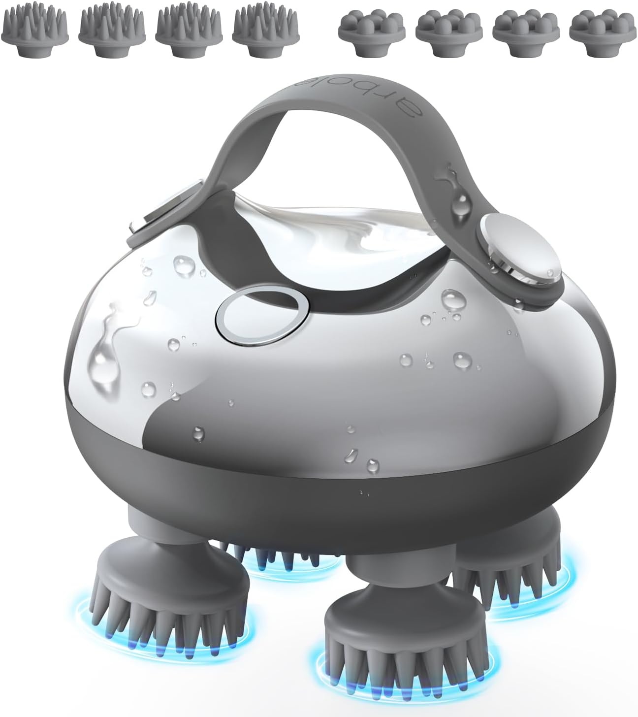 Elektrische Hoofdmassager Zilver - 33% Korting