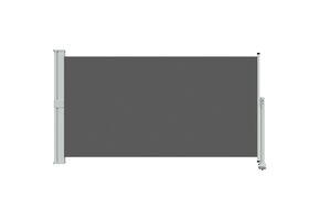 Zijscherm Balkon 117x300 cm Antraciet - 46% Korting!