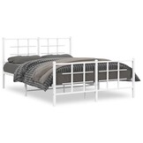 Wit Metalen Bedframe 140x200 cm - 51% Korting