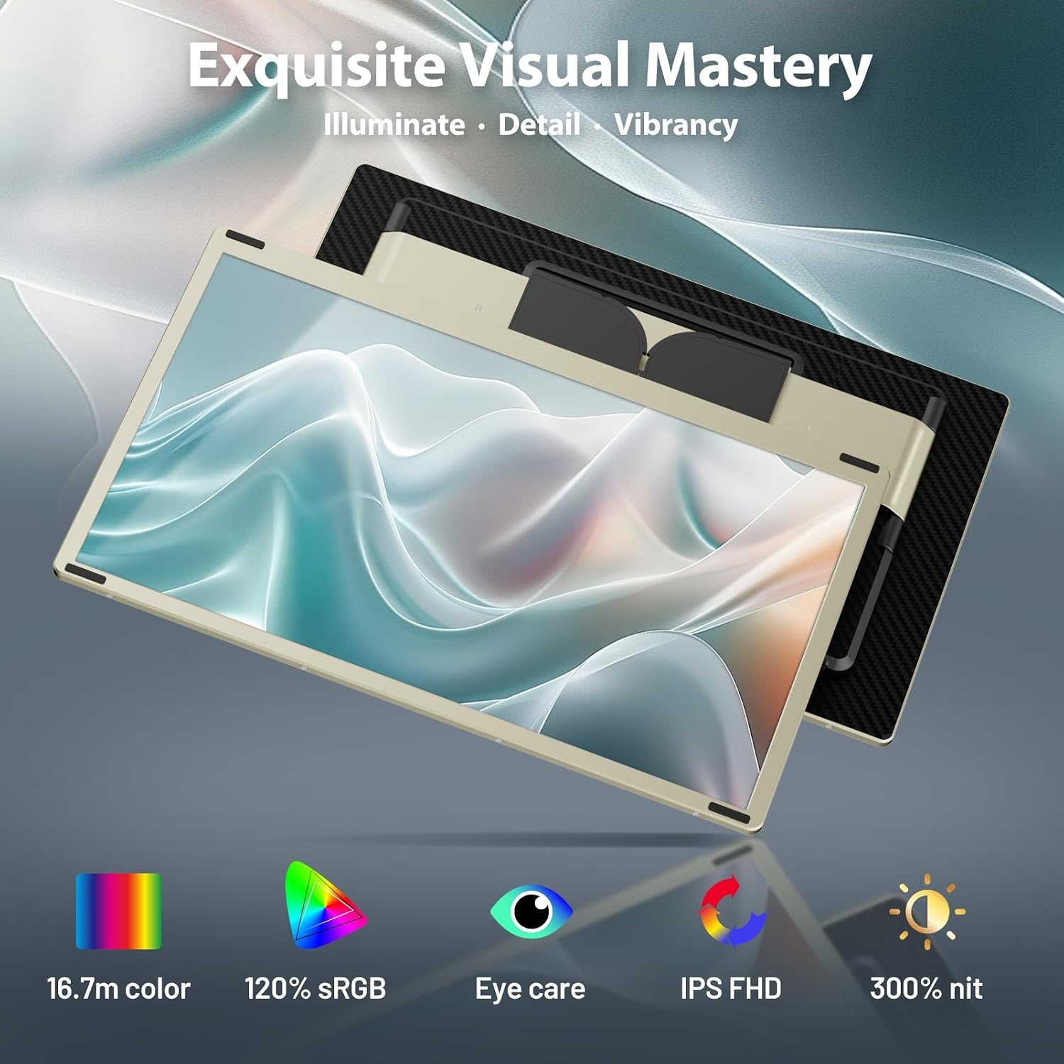 Triple Laptop Monitor 15.6" FHD IPS, 35% Korting