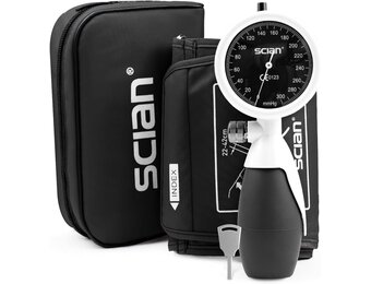 SCIAN Manuele Bloeddrukmeter Wit - Universeel Manchet (22-42 cm) - 32% Korting