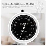 SCIAN Manuele Bloeddrukmeter Wit - Universeel Manchet (22-42 cm) - 32% Korting