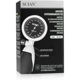 SCIAN Manuele Bloeddrukmeter Wit - Universeel Manchet (22-42 cm) - 32% Korting