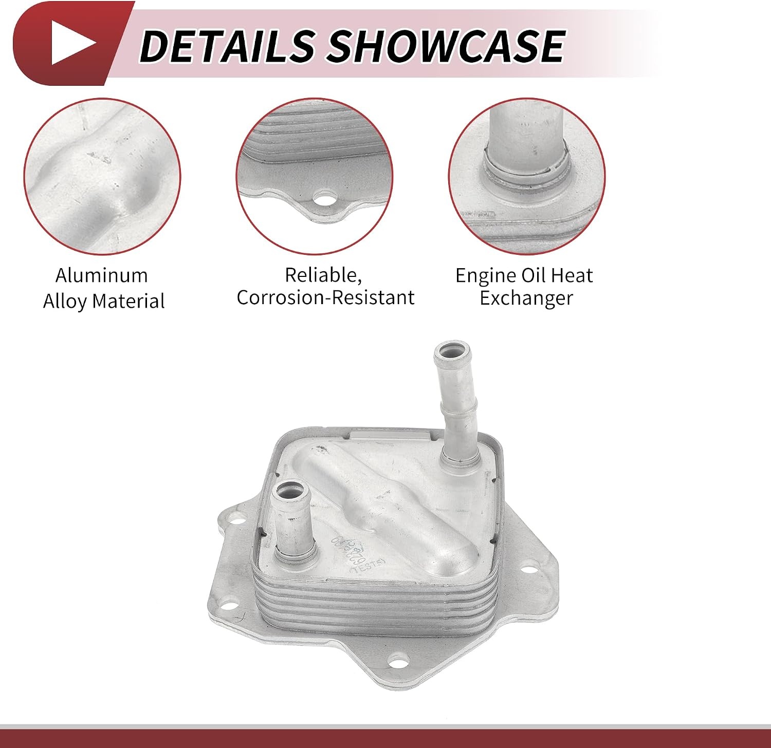 Motoroliekoeler Zilver 34% Korting voor Toyota Tundra Sequoia