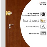 Universeel Cilinderslot Deur - Brons/Messing - Inbraakwerend - 34% Korting
