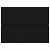 vidaXL Wastafelkast 60x38,5x45 cm Bewerkt Hout Zwart 53% Korting