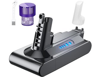 Reserveaccu voor Dyson V10 (53% korting) - Incl. filter & borstel