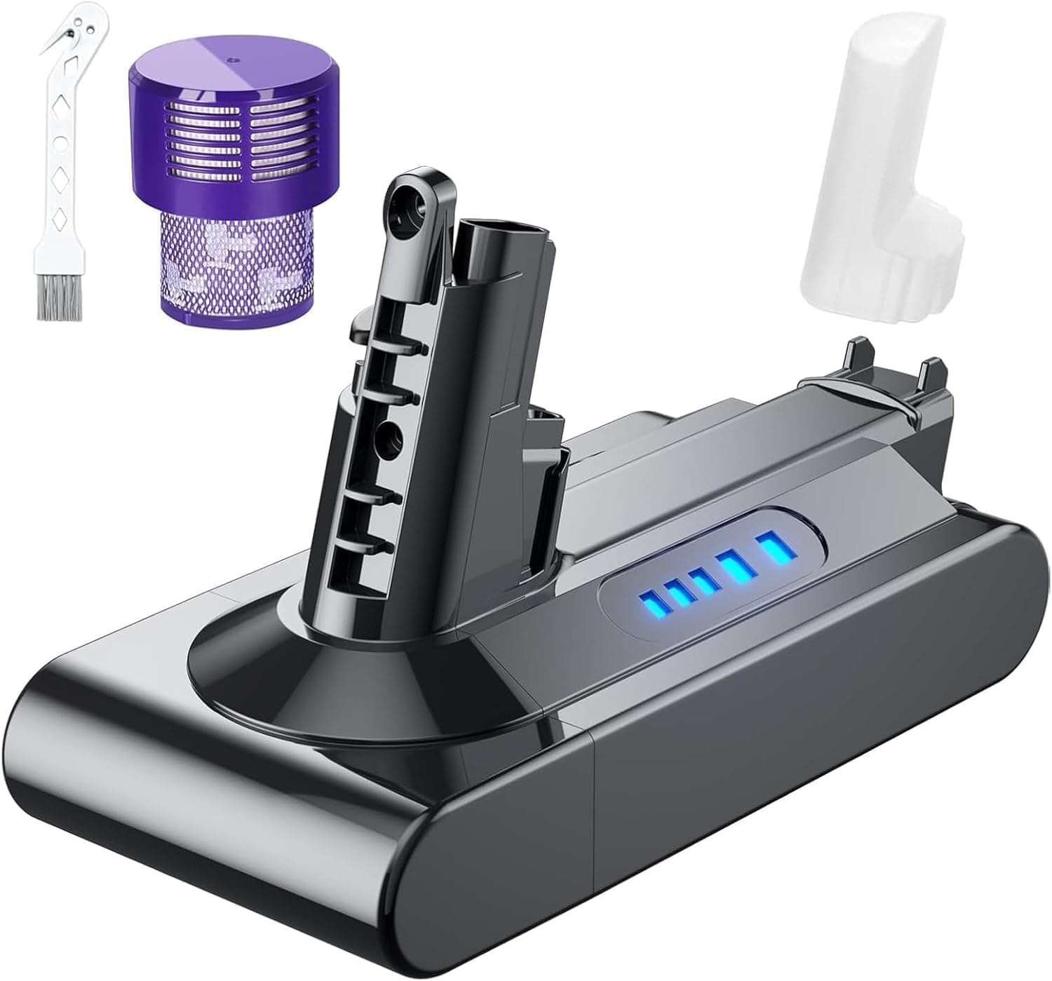 Reserveaccu voor Dyson V10 (53% korting) - Incl. filter & borstel