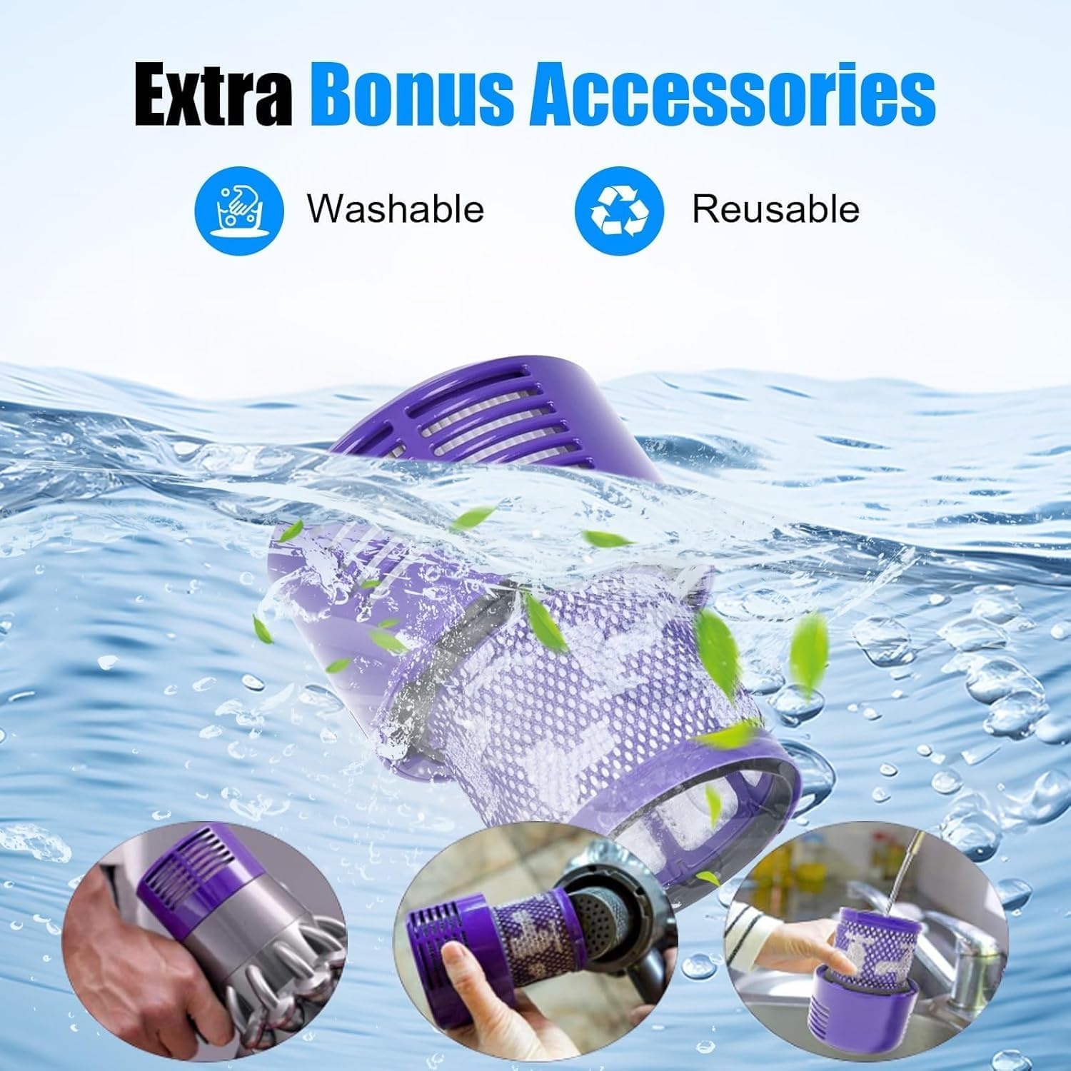 Reserveaccu voor Dyson V10 (53% korting) - Incl. filter & borstel