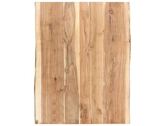 Acaciahout Tafelblad met Natuurlijke Rand 80x(50-60)cm - 59% Korting