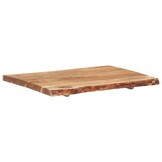 Acaciahout Tafelblad met Natuurlijke Rand 80x(50-60)cm - 59% Korting