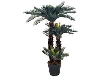 Kunstplant Cycaspalm 125 cm Groen - 35% Korting