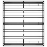 Zwart Metalen Bedframe 160x200 cm met Lattenbodem - 35% Korting