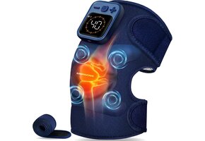 Draadloze Knieverwarmer & Massager met Grafeen, 34% Korting