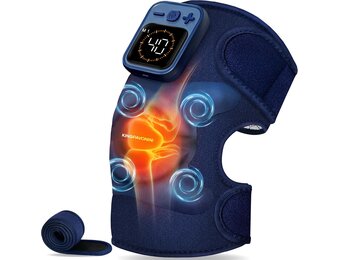 Draadloze Knieverwarmer & Massager met Grafeen, 34% Korting