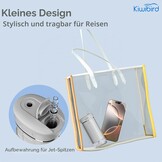 Draadloze Monddouche Grijs - 230ml Tank & UV-C Desinfectie - 29% Korting