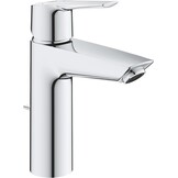 Wastafelkraan Chroom M-maat Waterbesparend met Trekstang-Afvoergarnituur - 34% Korting