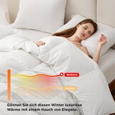 Warm Donzen Dekbed 135x200cm - 90% Dons, 1180g Vulling - Nu 34% Korting!