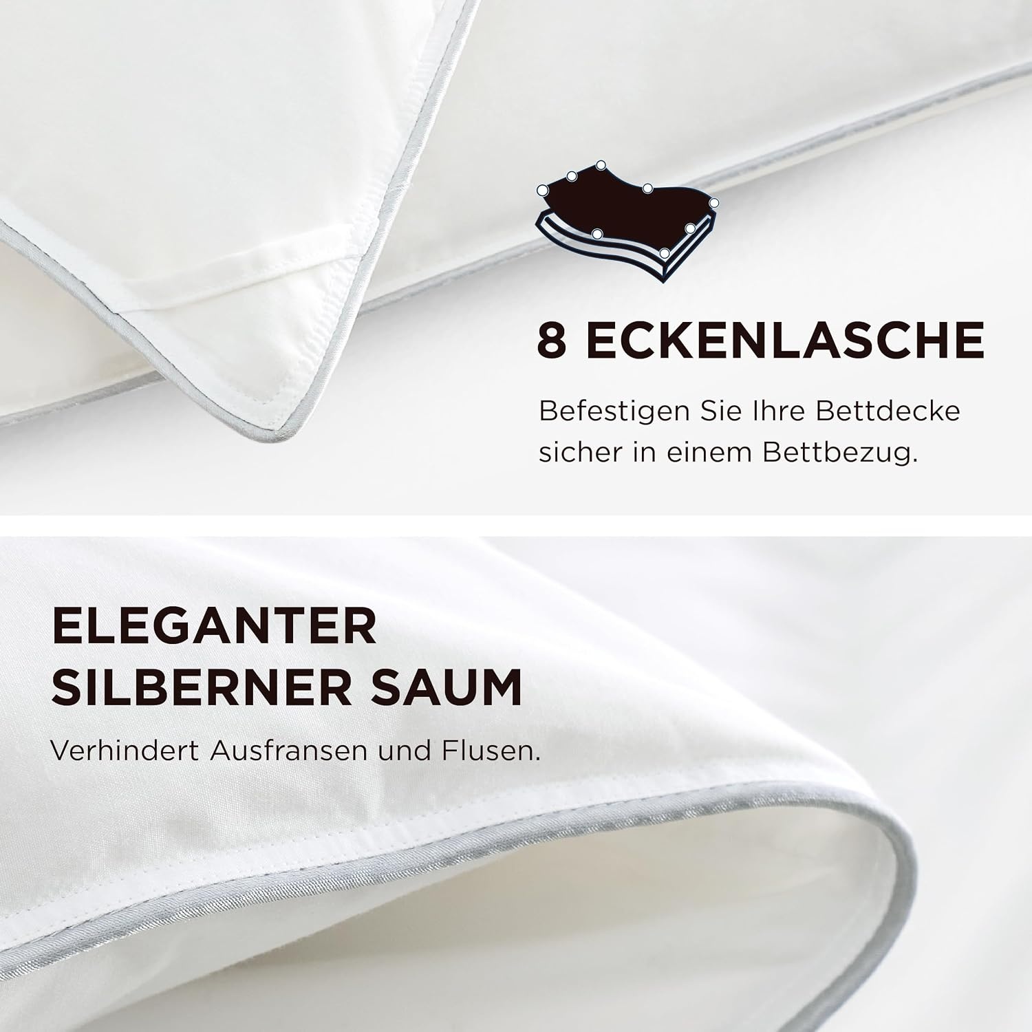 Warm Donzen Dekbed 135x200cm - 90% Dons, 1180g Vulling - Nu 34% Korting!