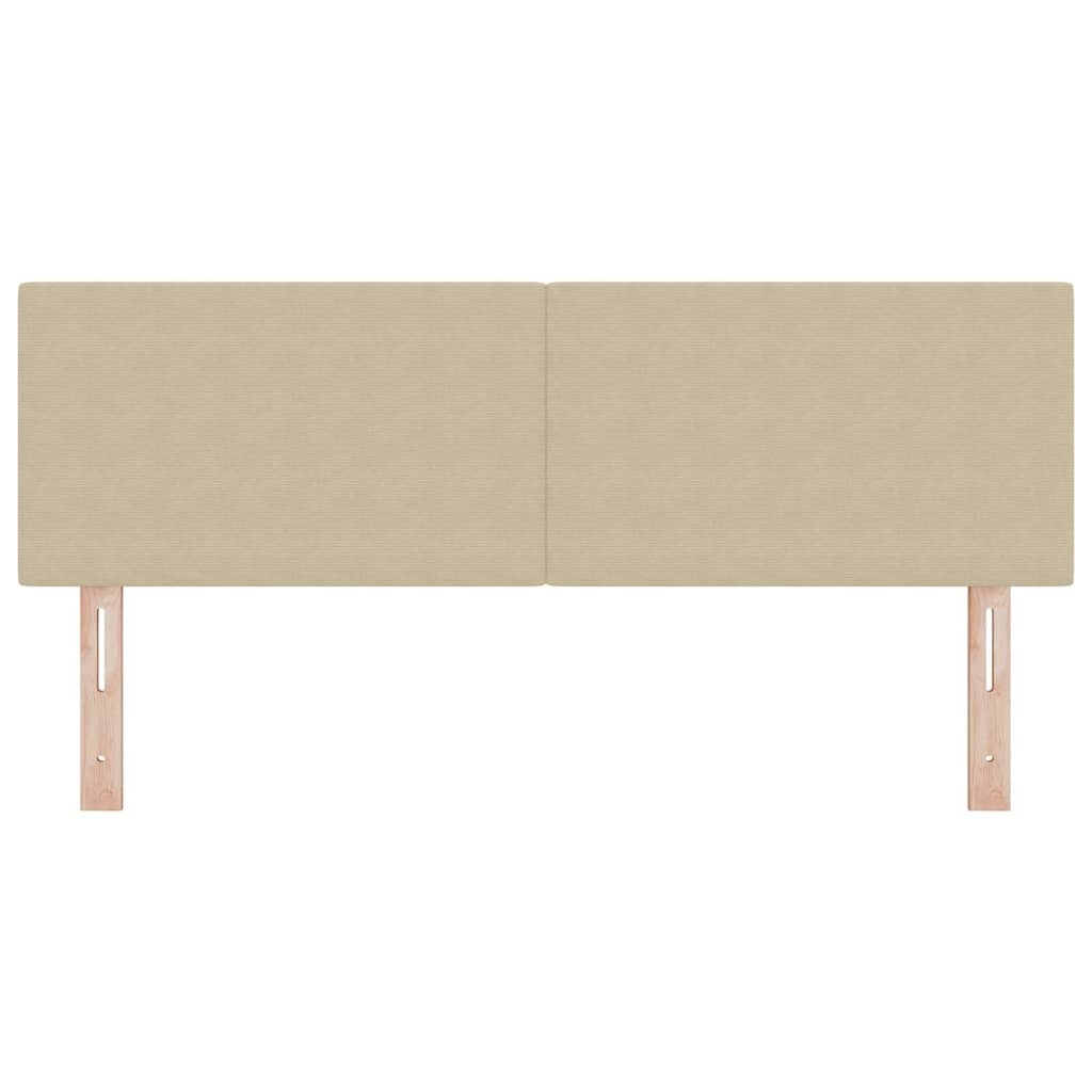Hoofdbord Lichtgroen Grijs 160 cm Katoen Stof - 53% Korting