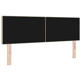 Hoofdbord Lichtgroen Grijs 160 cm Katoen Stof - 53% Korting