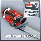 Einhell Elektrische Heggenschaar GE-EH 7067, 700W, 670mm, 54% Korting